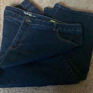 Style & Co Woman Denim Capri Pants